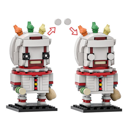 Twisted Image Building Block for Educational Play