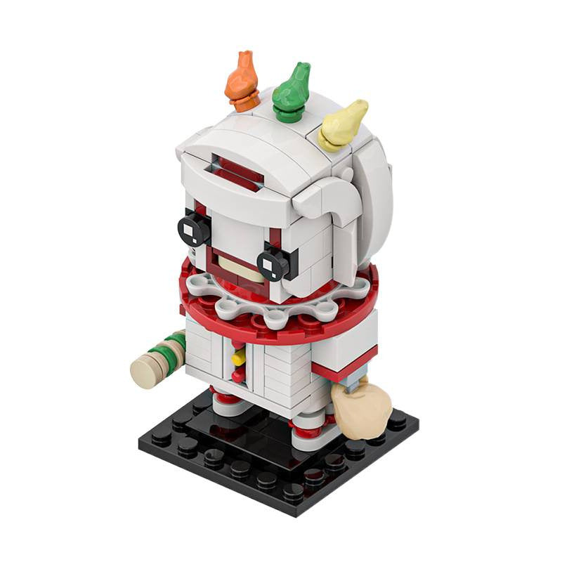 Twisted Image Building Block for Educational Play