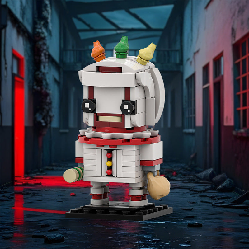 Twisted Image Building Block for Educational Play
