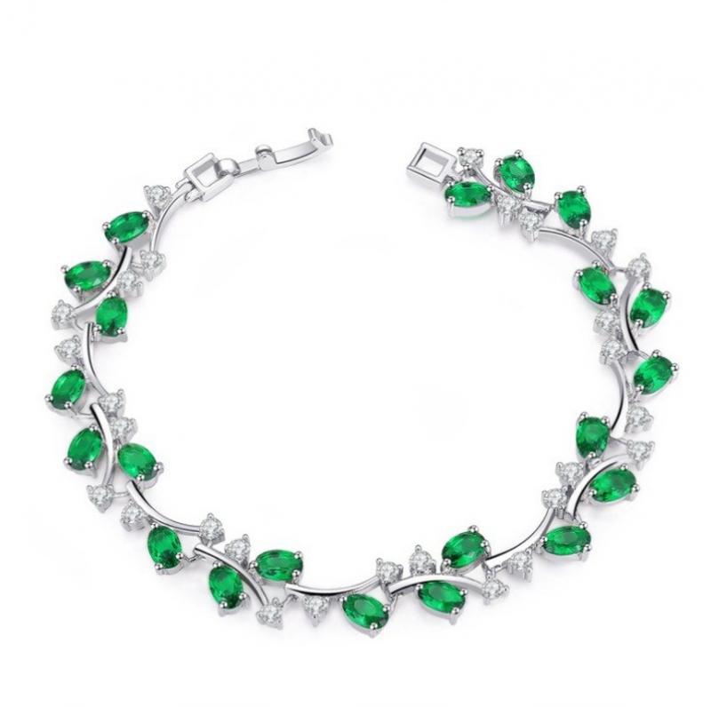 Twisted Rhinestone Bracelet for Women