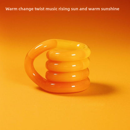 Twisty stress-relieving training toys