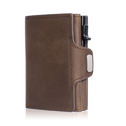 Two-color aluminum alloy wallet