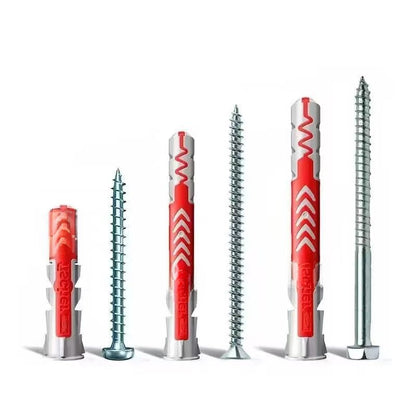 Two-color nylon expansion screws