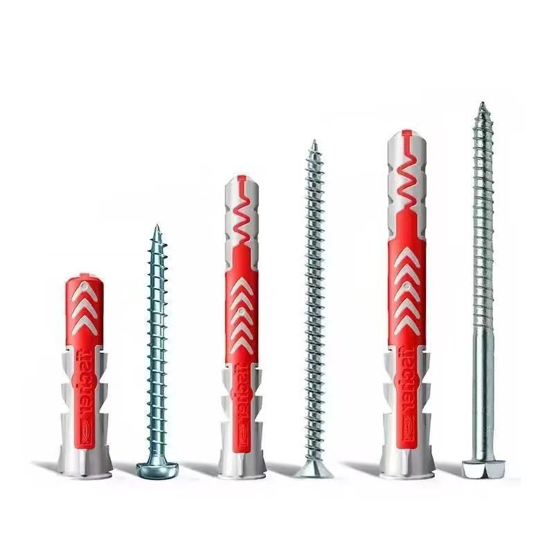 Two-color nylon expansion screws