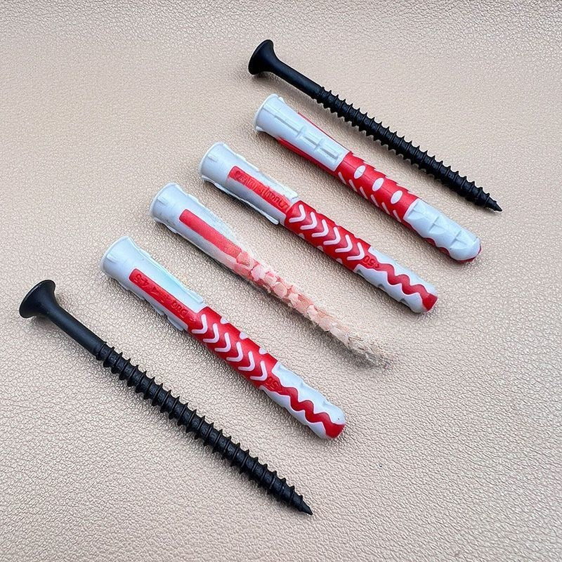 Two-color nylon expansion screws