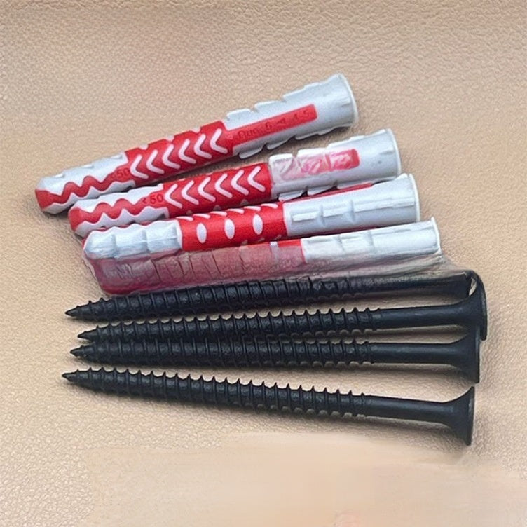 Two-color nylon expansion screws