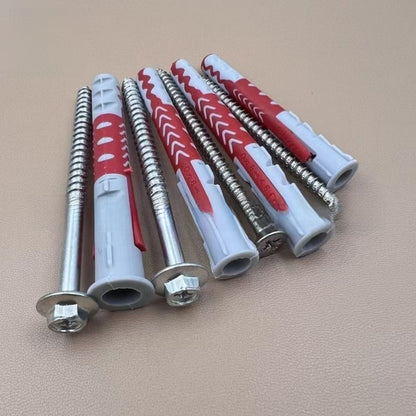 Two-color nylon expansion screws