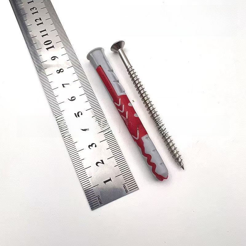 Two-color nylon expansion screws