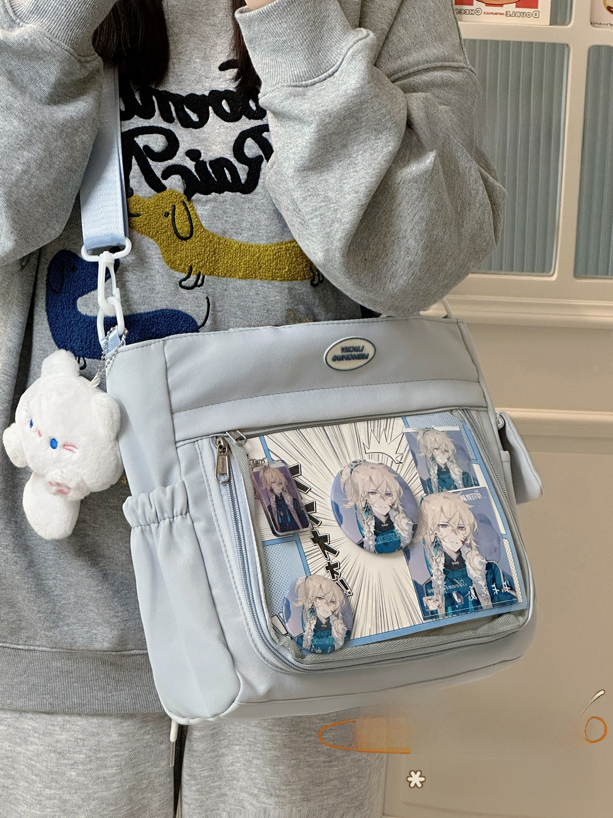 Two-dimensional large-capacity tote bag