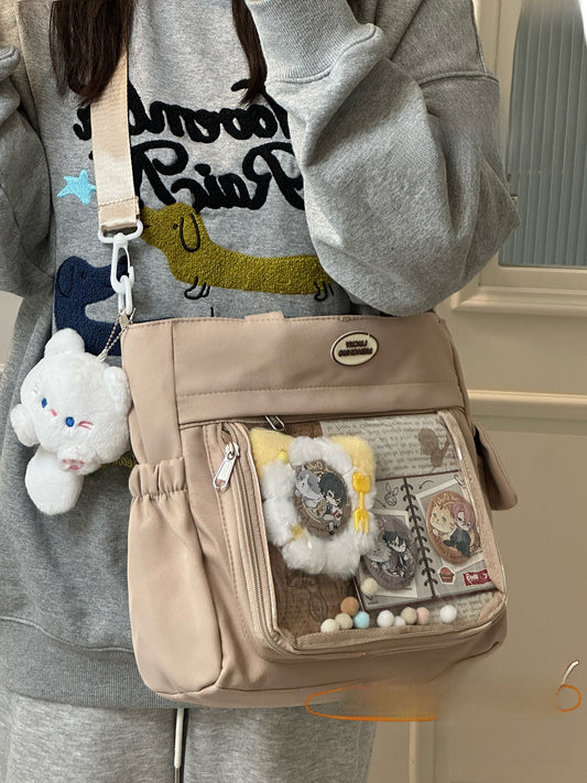 Two-dimensional large-capacity tote bag