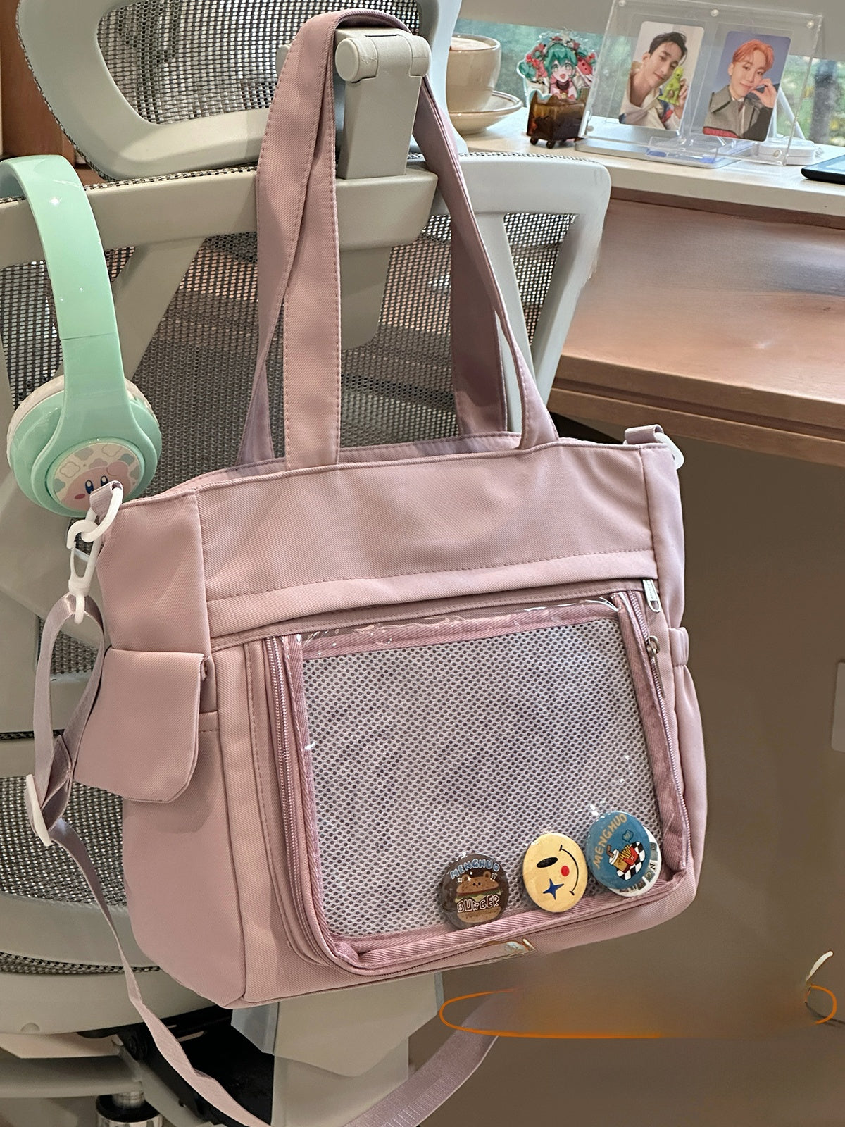 Two-dimensional large-capacity tote bag
