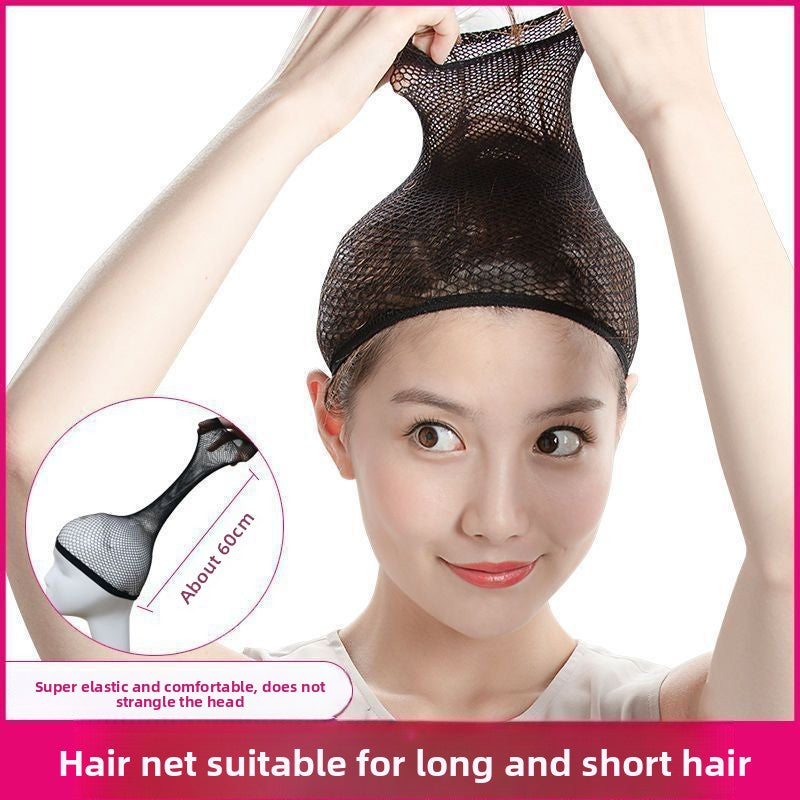 Two-Ended Stretchable Mesh Hair Net