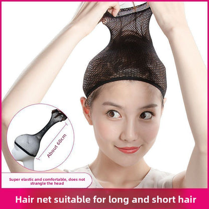 Two-Ended Stretchable Mesh Hair Net
