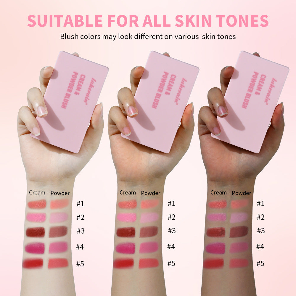 Two-in-one blush palette