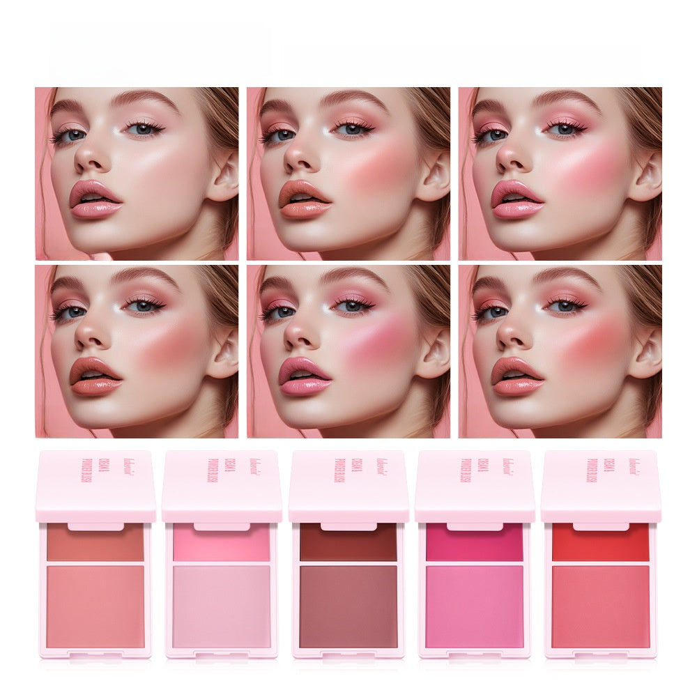 Two-in-one blush palette
