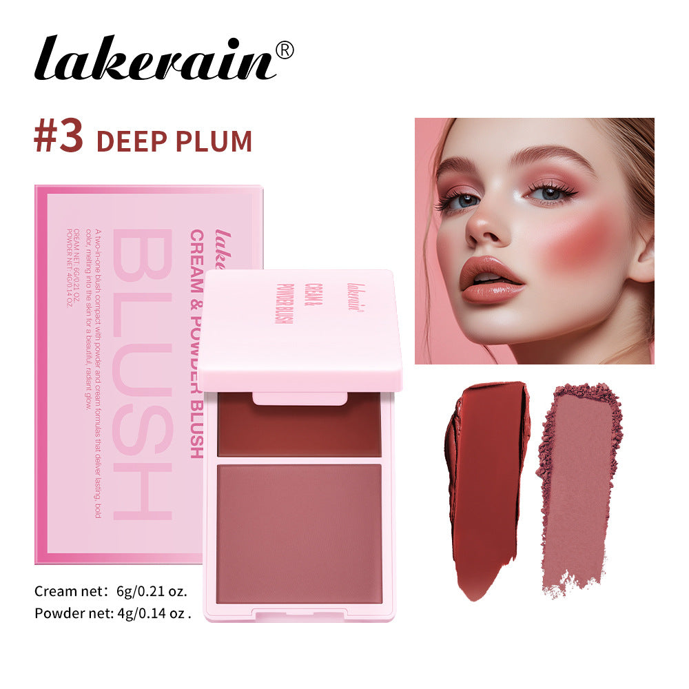 Two-in-one blush palette