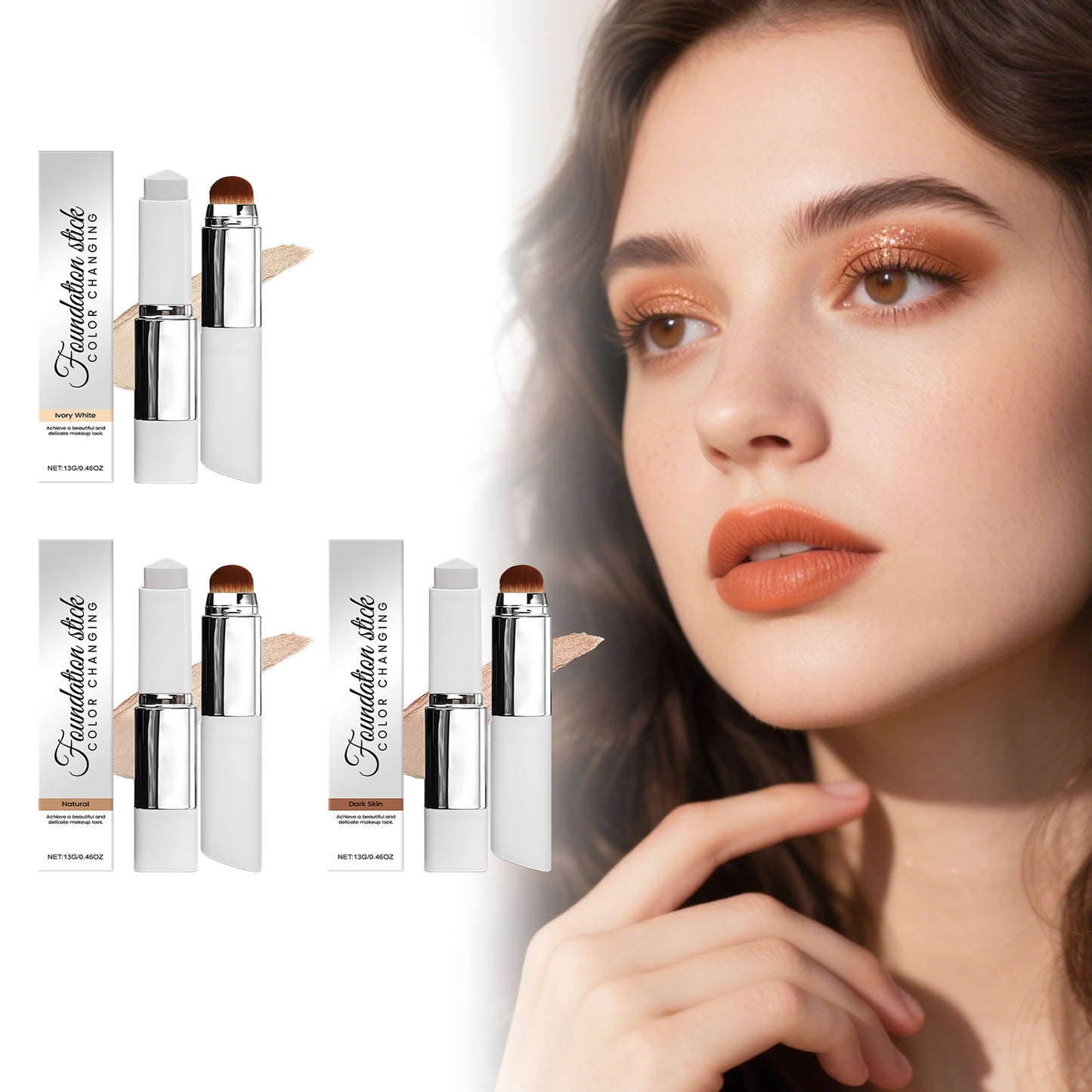 Two-in-One Color Correcting Foundation Stick