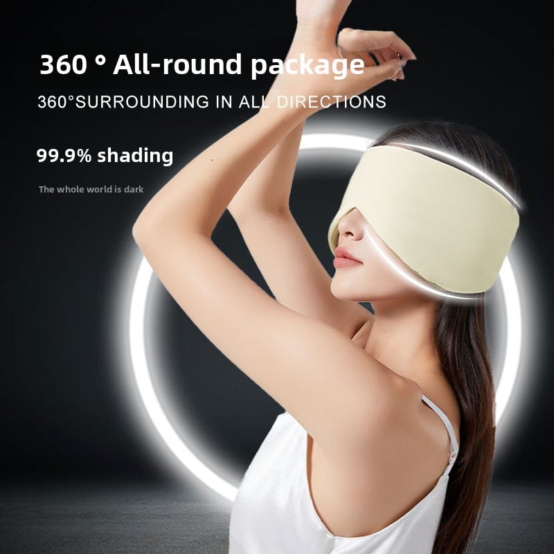 Two-in-one eye mask and ear mask
