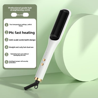 Two-in-one hair straightener