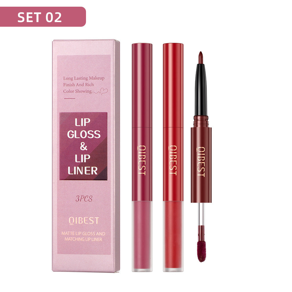 Two-in-One Lip Gloss and Liner Set