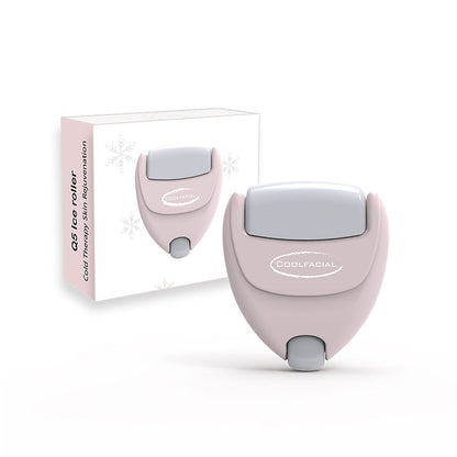 Two-in-one massage heart-shaped ice roller