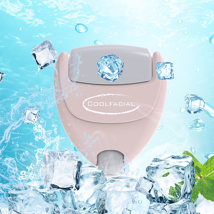 Two-in-one massage heart-shaped ice roller