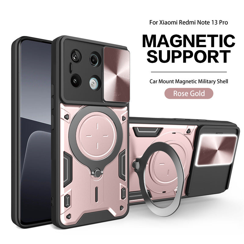 Two-in-one window sliding phone case anti-drop protective cover