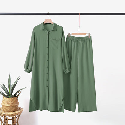 Two-piece Muslim women's clothing set