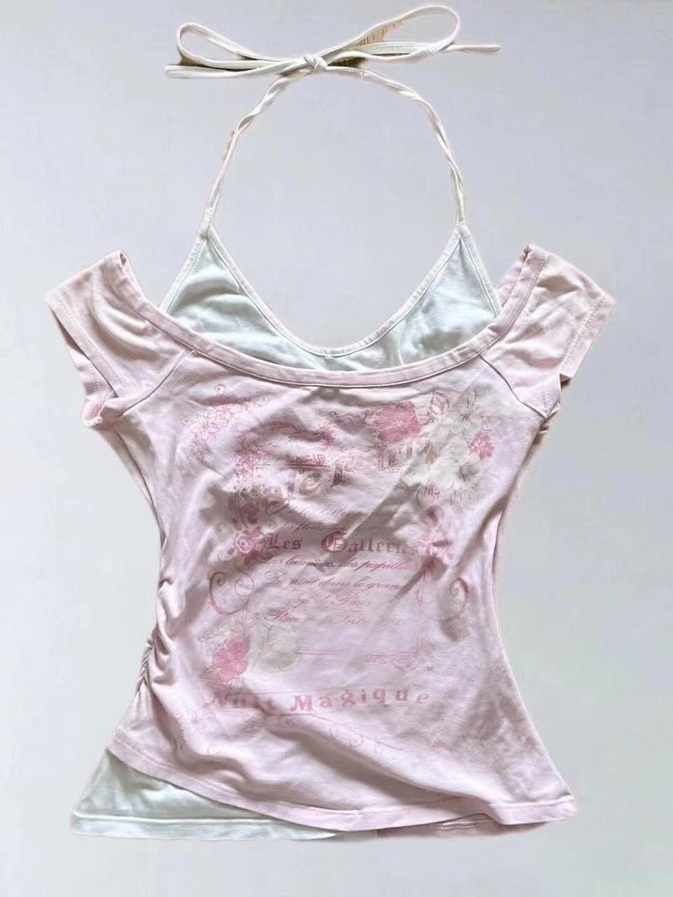Two-Piece Short-Sleeved T-Shirt