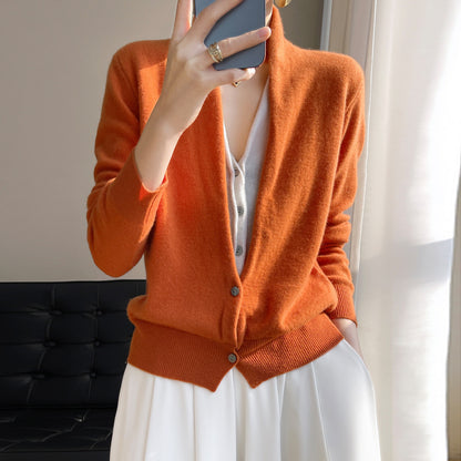 Two-piece sweater cardigan set