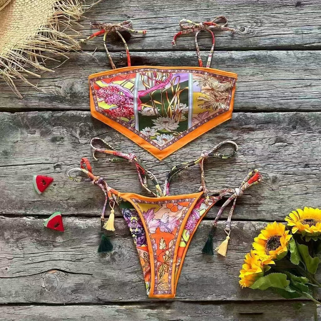 Two-piece swimsuit bikini
