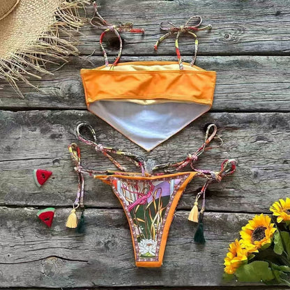 Two-piece swimsuit bikini