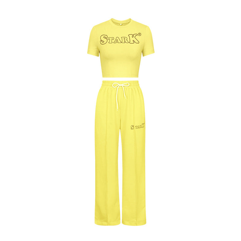 Two-piece T-shirt and top set