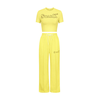 Two-piece T-shirt and top set