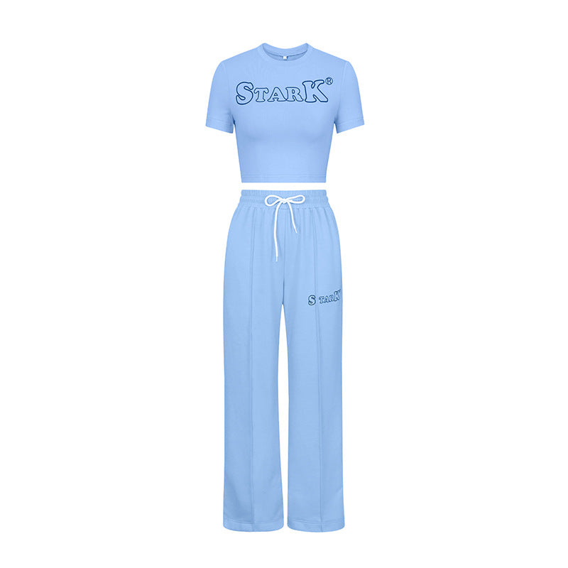 Two-piece T-shirt and top set