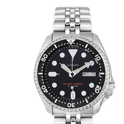 Two-Tone Rotating Bezel Quartz Luminous Watch