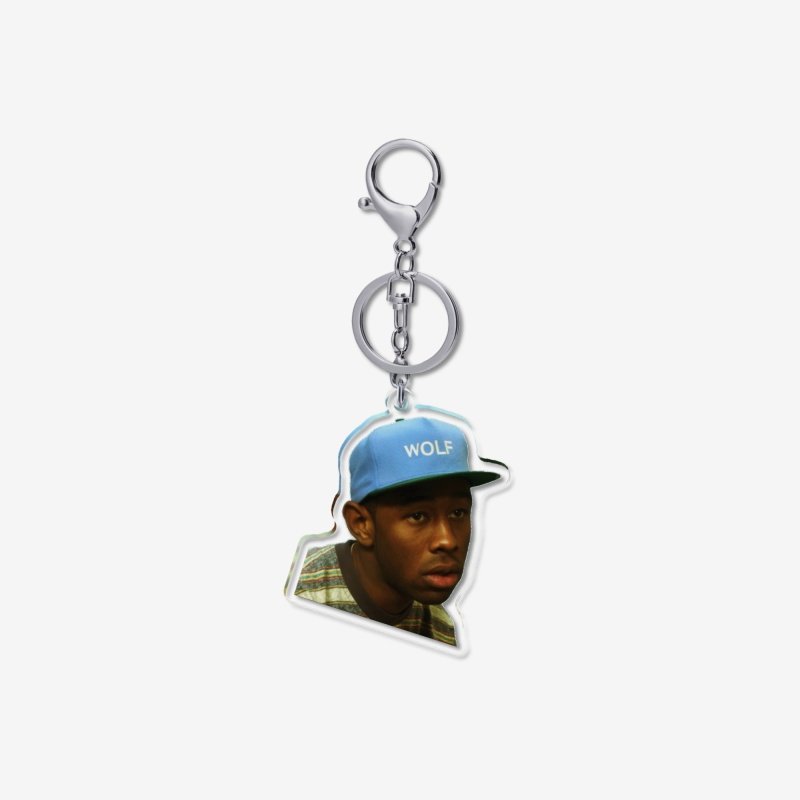 Tyler The Creator Wolf Transparent Keychain