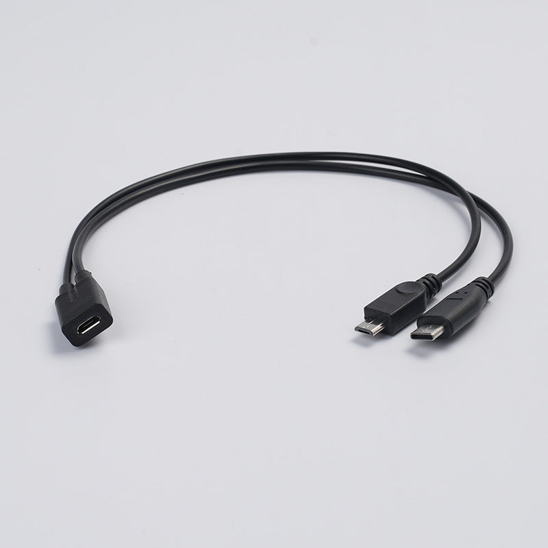 Type-C Charging Cable with Splitter