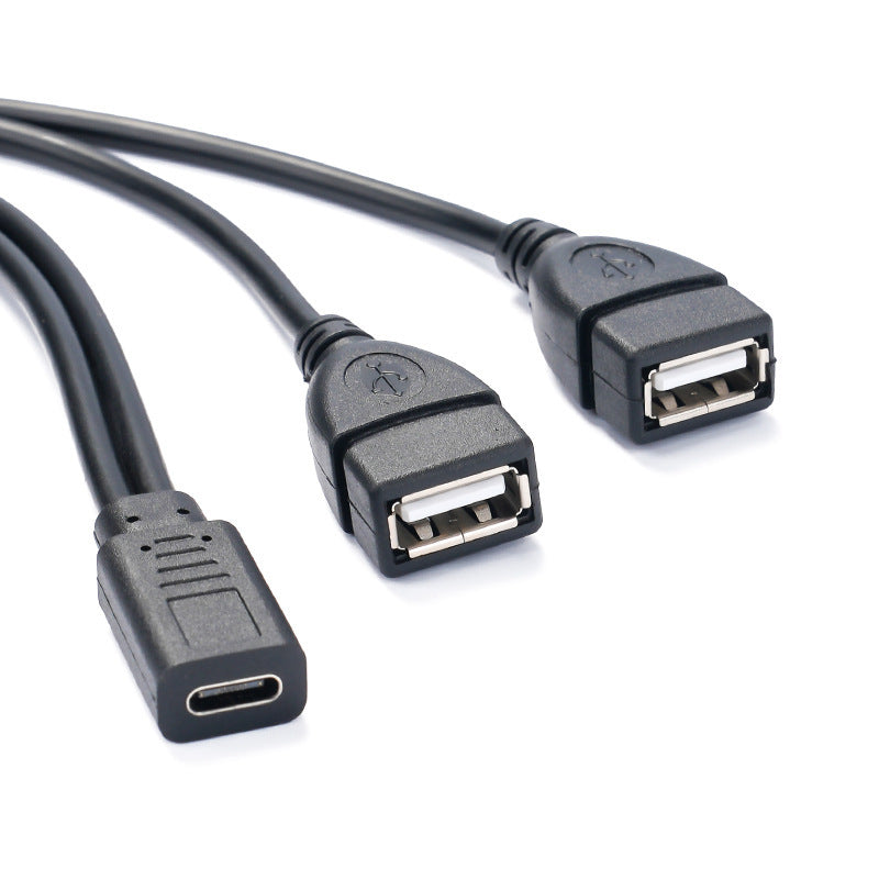 Type-C Charging Cable with Splitter