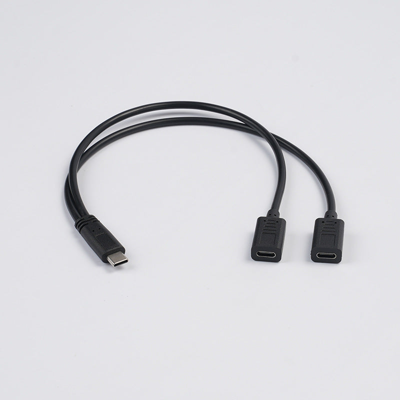 Type-C Charging Cable with Splitter