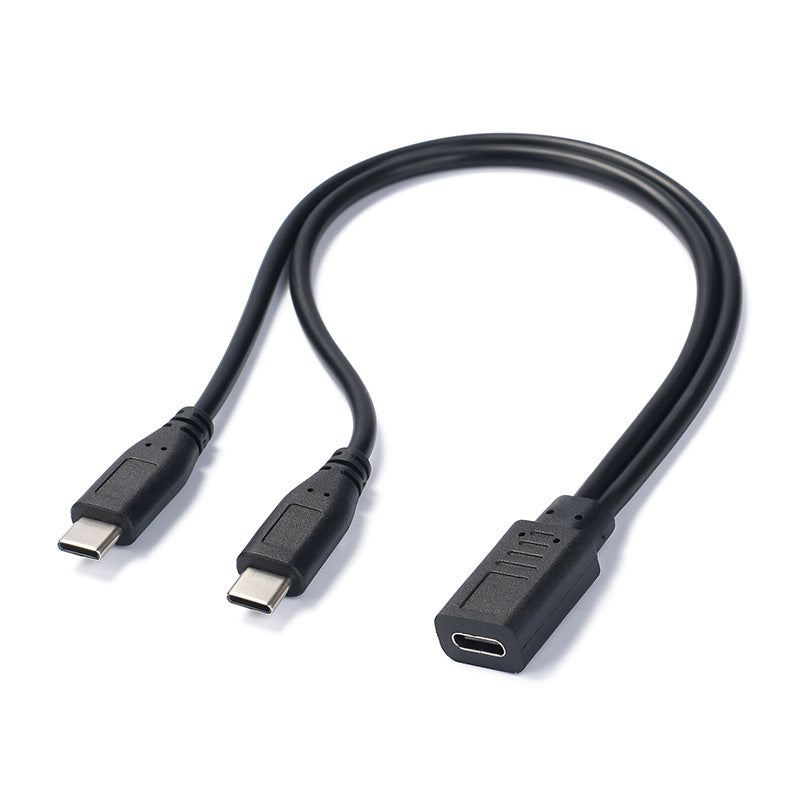 Type-C Charging Cable with Splitter