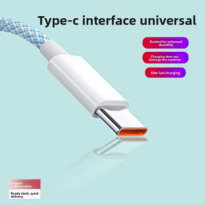 type-c mobile phone data cable