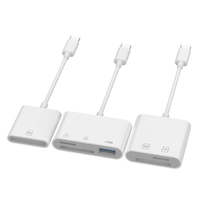 Type-C Multi-Function Card Reader for Android and Apple Devices