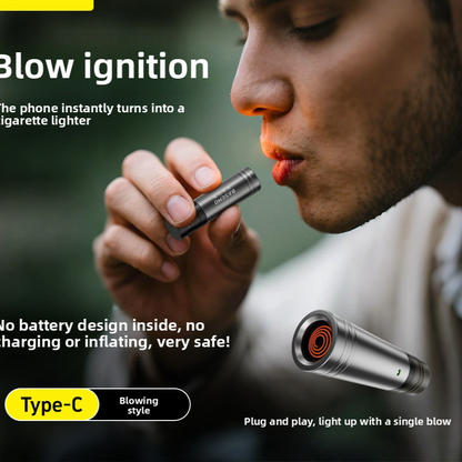 Type-C Rechargeable Portable Cigarette Lighter