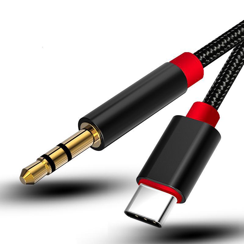 Type-C to 3.5mm Audio Cable for Huawei and Car AUX