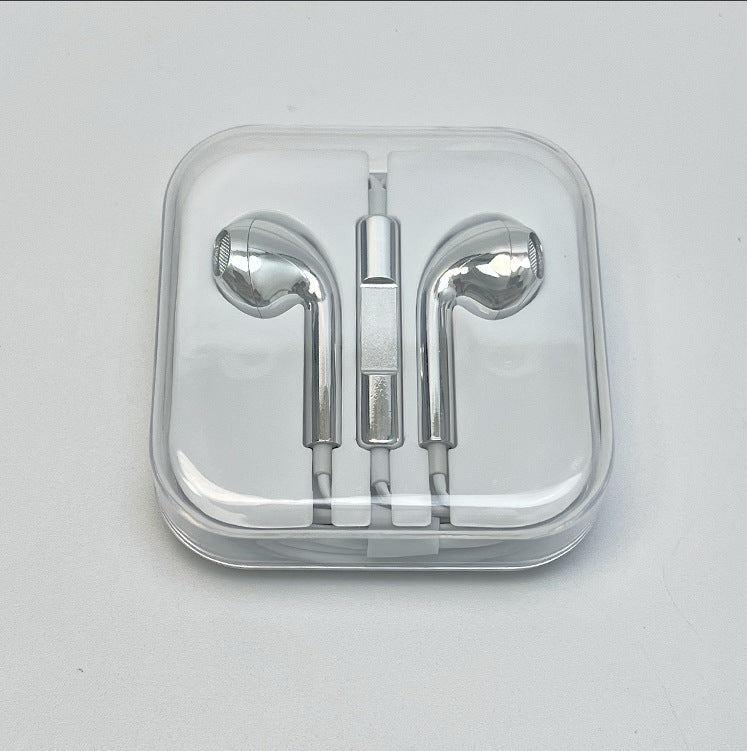 Type-C to 3.5mm Wired Earphones with Crystal Housing