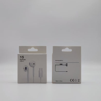 Type C Wired In-Ear Headphones with Microphone
