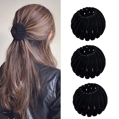 U Shape Hair Clips Flocking Hairpins