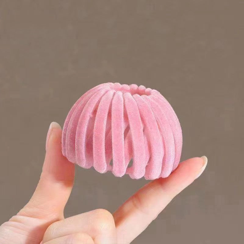 U Shape Hair Clips Flocking Hairpins