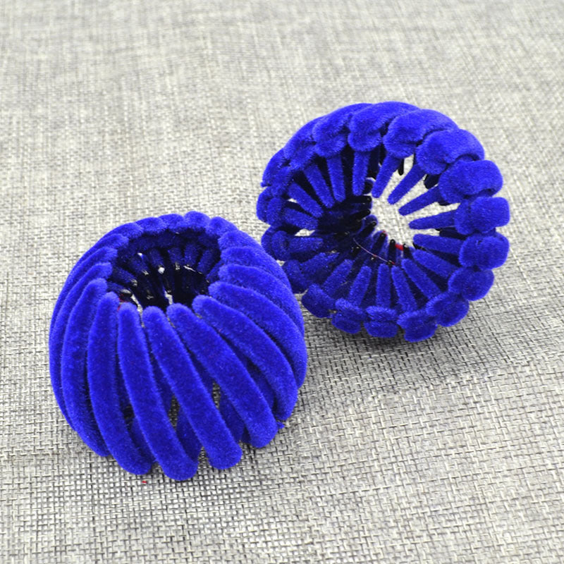 U Shape Hair Clips Flocking Hairpins